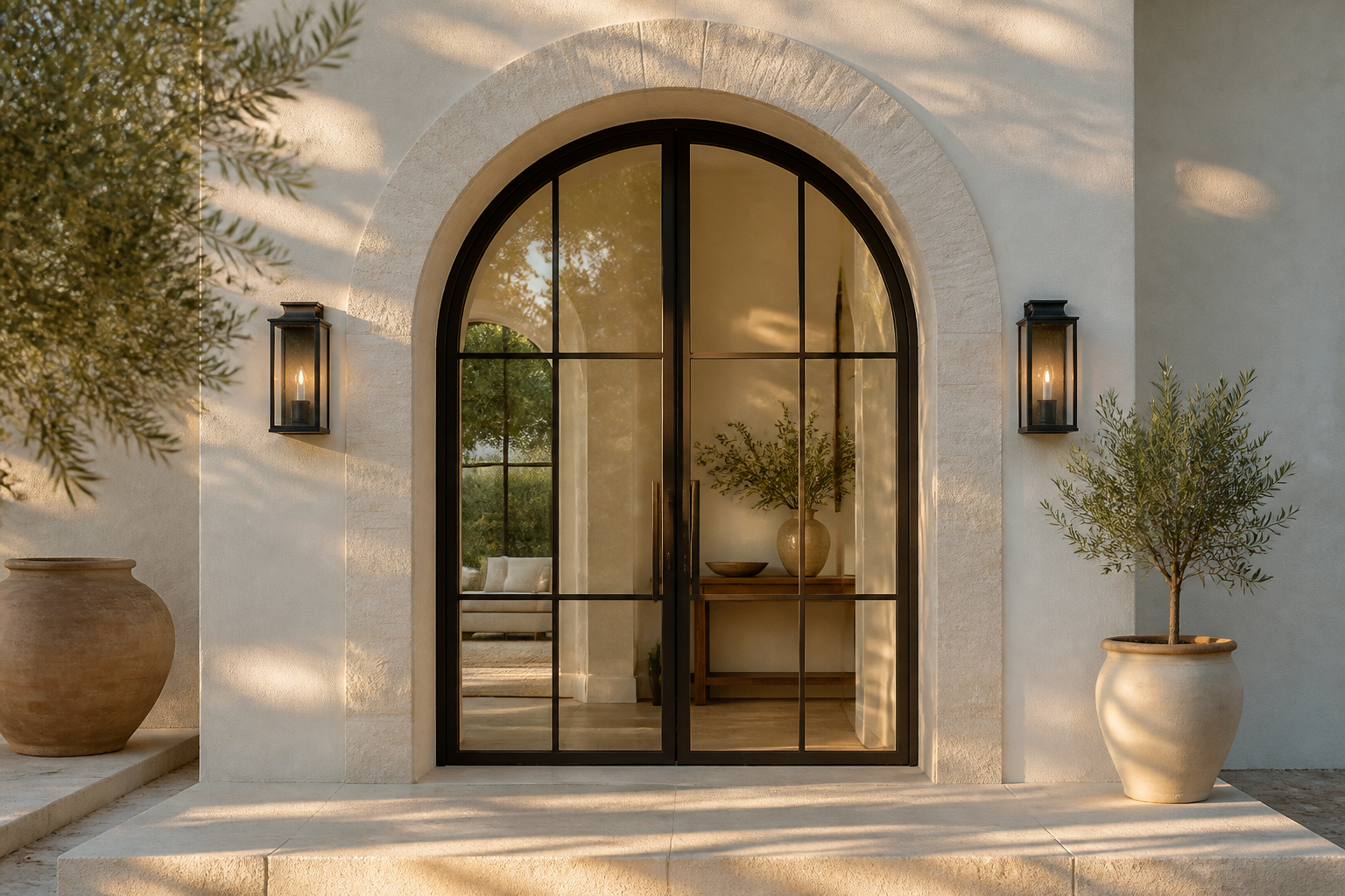 VLX 100 Arched / Custom Door in San Diego, CA | Hale Windows San Diego - detail 3