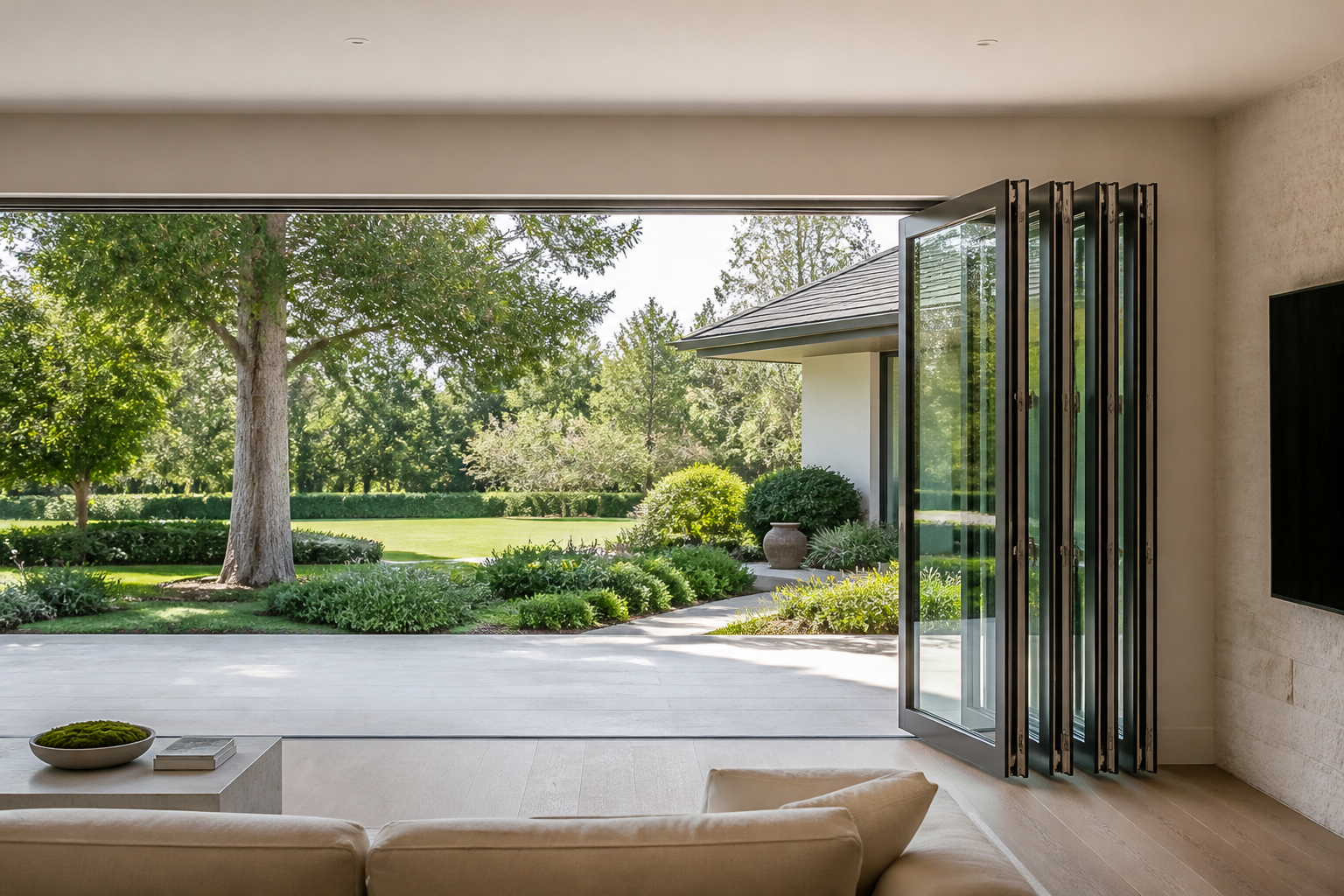 VLX 100 Bifold / Folding Door in San Diego, CA | Hale Windows San Diego - detail 4