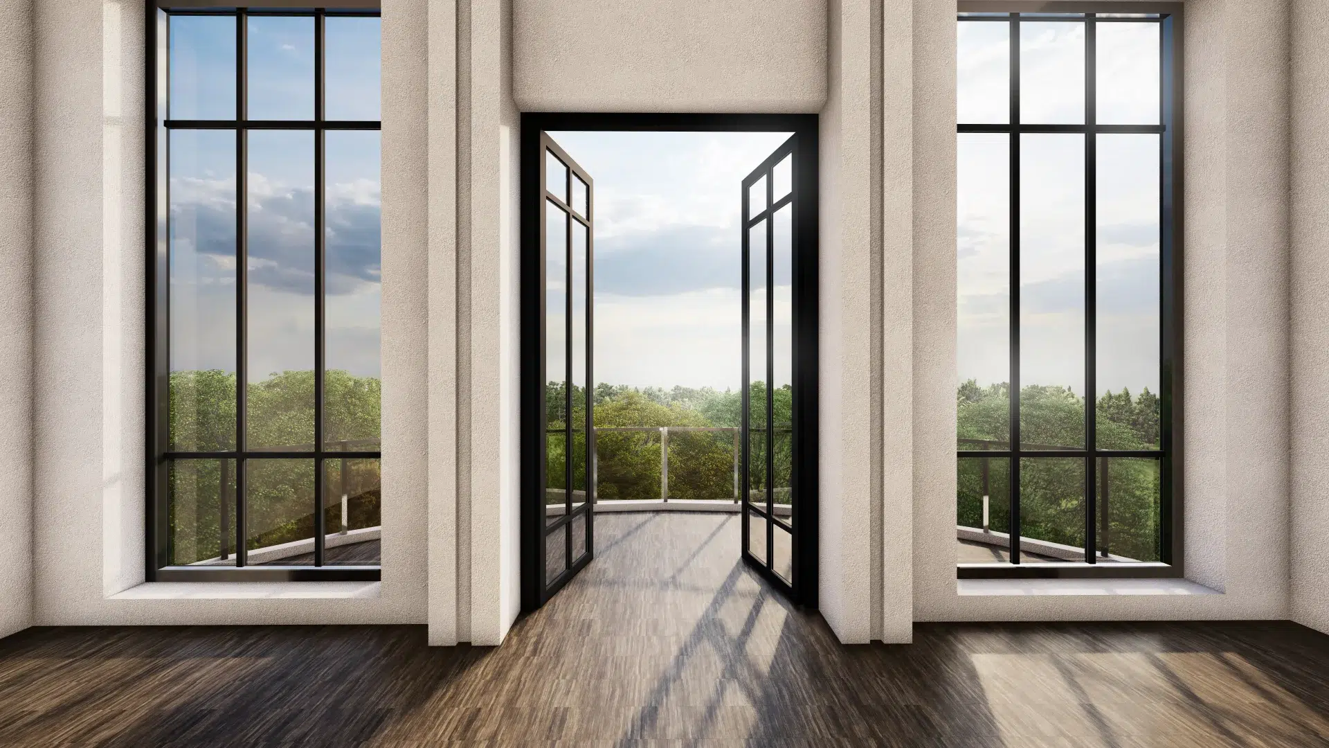 VLX 100 Double Swing / French Door in San Diego, CA | Hale Windows San Diego - detail 1